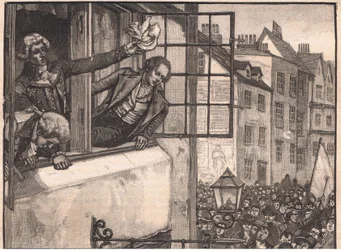 The Priestley Riots in Birmingham AD 1791